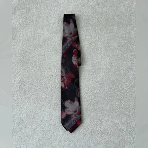 Vintage superman meet Mickey Mouse  silk tie